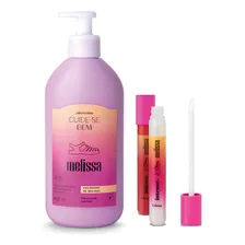 Combo Melissa: Gloss Labial Glossy Pink 5,5ml + Gloss Labial Foto  mini 1