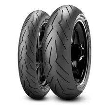 Combo Par Pneu Pirelli Diablo Rosso 3 180/55-17 + 120/70-17 Foto mini 1
