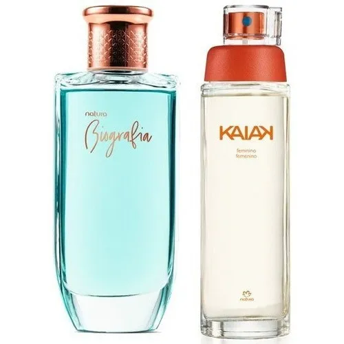 Combo Perfumes Biografia + Kaiak Feminino 100ml Cada Um Foto 1
