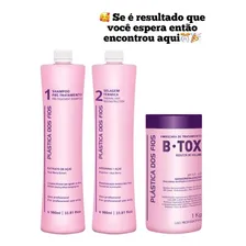 Combo Plástica Dos Fios Selagem Progressiva 2x1l + 2 Btox 1k Foto mini 1