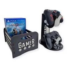 Combo Porta Jogos, Case P/ Games Porta Controles Mdf Foto mini 1