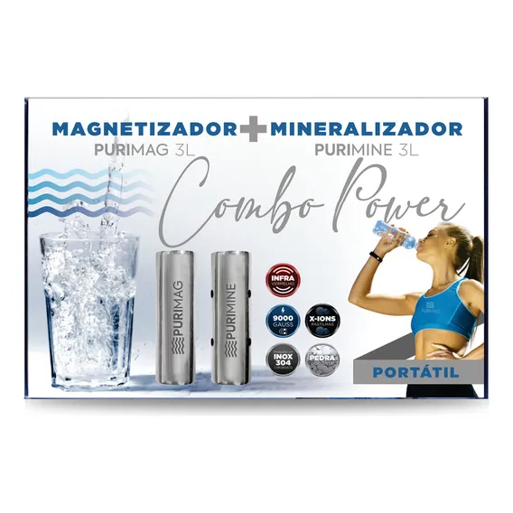 Combo Power Purimais Magnetizador E Mineralizador Foto 1