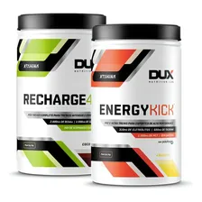 Combo Recharge 4:1 + Energy Kick Xtamina - Dux Nutrition Sabor Recharge Abacaxi / Kick Abacaxi Foto mini 1