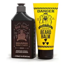 Combo Shampoo Barba Don Juan + Beard Balm Danger Barba Forte Foto mini 2