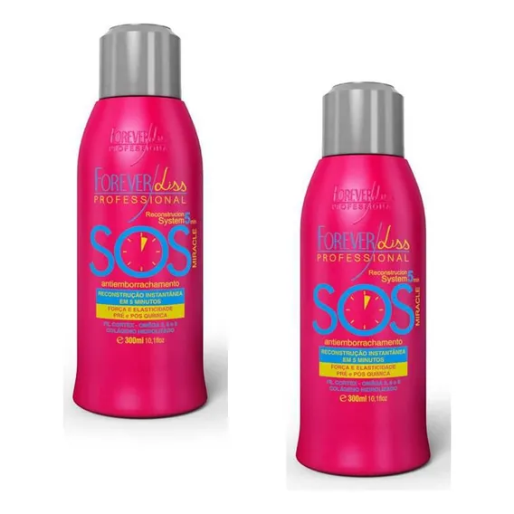 Combo Sos Miracle Antiemborrachamento Forever Liss 300ml Foto 1