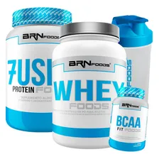 Combo Suplemento: 2x Whey Protein 900g + Bcaa + Shaker Sabor Chocolate Foto  mini 1