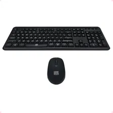 Combo Teclado E Mouse Sem Fio L2f Com Teclas Silenciosas Mouse Preto Teclado Preto Foto mini 4