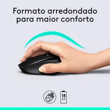 Combo Teclado e Mouse sem fio Logitech MK345 Layout ABNT2 Foto mini 3