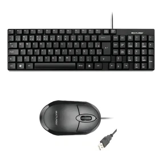 Combo Teclado + Mouse Multilaser Foto 1