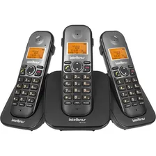 Combo Telefone Sem Fio Intelbras + Dois Ramais Adicionais Ts Foto mini 1