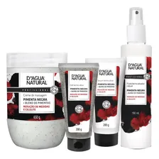 Combo Termoativo Creme Gel Serum Fluido Pimenta Negra Foto mini 1