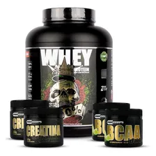 Combo Whey 100% 2kg + 2 Creatina +2 Bcaa Foto mini 1