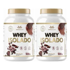 Combo Whey Isolado (zero Lactose) Sabor Chocolate Foto  mini 1