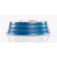 Comedouro AlumÃnio Pesado Nf-pet Cães - Filhote Cor Azul Foto mini 2