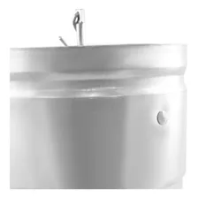 Comedouro Aves Galvanizado Prato Plástico 3kg 5 Unidades Foto mini 4