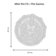 Comedouro Cães Pet Games Lento Pet Fit Mini Pink Foto mini  3