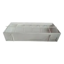 Comedouro Em Aço P/ Bico Torto 800ml Calopsita Papagaio Aves Foto mini 3