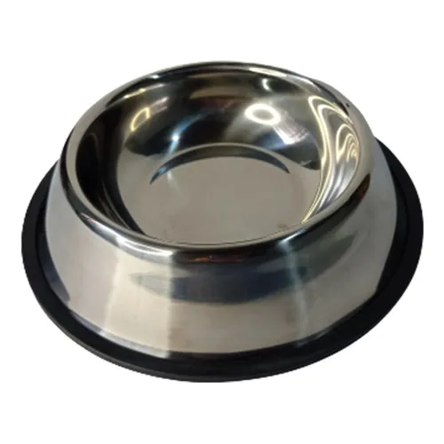 Comedouro Inox 22cm Foto 1