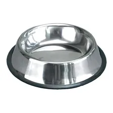 Comedouro Tigela Cachorro Antiderrapante Inox 470ml 20,5cm Foto mini 1