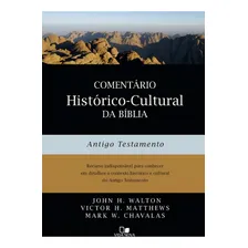 Histórico-cultural Da Bíblia: Antigo Testamento Foto  mini 1