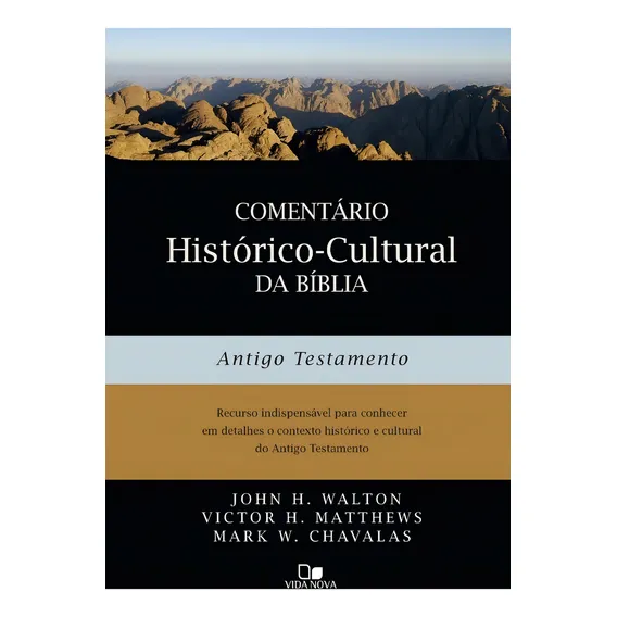 Histórico-cultural Da Bíblia: Antigo Testamento Foto 1