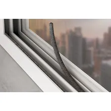 Comfort Door Fita Escova Veda Fresta Vedação Janela Porta Cor Cinza 5m x 10mm Foto mini 4