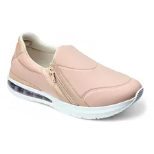 Comfortflex Casual Com Zíper Cano Curto Feminino 2448401-9 Foto mini  2