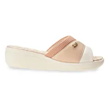Comfortflex Tamanco Anabela Coconut Feminino Foto mini 1