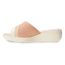 Comfortflex Tamanco Anabela Coconut Feminino Foto mini 4