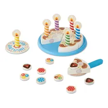 Comidinha Brinquedo Madeira Bolo Aniversário Melissa & Doug Foto mini 2