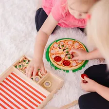 Comidinha De Brinquedo Madeira Festa Da Pizza Melissa & Doug Foto mini 4