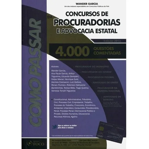 Como Passar Em Concursos De Procuradoria E Advocacia Foto 1
