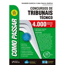 Como Passar Em Concursos De Tribunais Tecnico - Foco - 6 Ed Foto mini 1