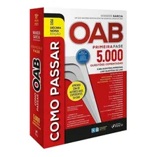 Como Passar Na OAB 5000 Questões Comentadas 1 ª Fase, 19ª Edição, 2023 Foto mini 1
