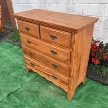 Cômoda Madeira Rustica Gaveteiro Peroba Rosa 1m X 1m Foto mini 4