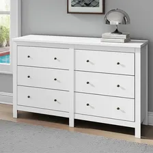 Cômoda Móveis Lopas Maggiore 6 Gavetas Branco Foto  mini 1