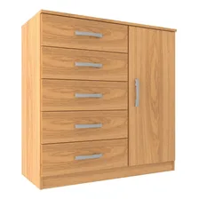 Cômoda Sapateira Evidência Zurique 1 Porta 5 Gavetas Foto mini  2