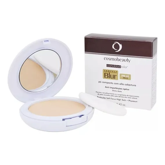 Compact Blur Natural Fps 65 P贸 Compacto Cosmobeauty Foto 1