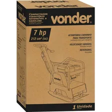 Compactador Vibrat贸rio Gasolina 7,0hp 4t - Vonder Foto mini 4