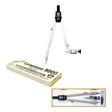 Compasso Técnico Profissional Completo Mod. 9000 - Trident Foto mini 4