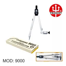 Compasso Técnico Profissional Completo Mod. 9000 - Trident Foto mini 1