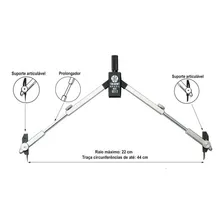 Compasso Tecnico Profissional Tridente 9012 Foto mini 4