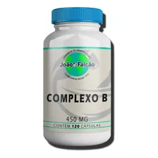 Complexo B 450mg 120 Cápsulas Sabor Natural Foto  mini 1