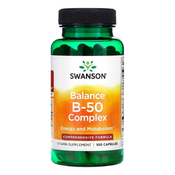 Complexo Balance B-50 Swanson 100 Caps Foto 1