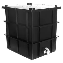 Composteira Doméstica / Minhocário 15l Cor Preto Foto mini  3