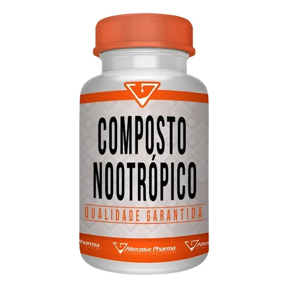Composto Nootropico Natural Alterative Pharma - 60 Doses Sabor Sem Sabor Foto 1