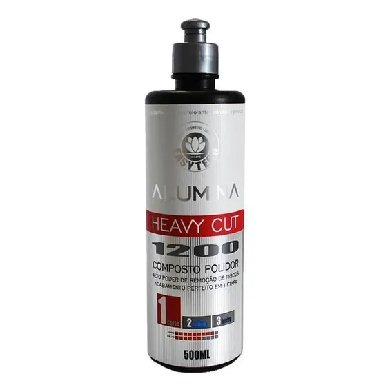 Composto Polidor Corte Alumina 1200 Heavy Cut 500ml Easytech N/a Foto 1