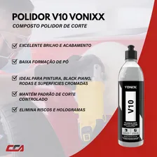 Composto Polidor Corte Rápido 500ml Linha Diamond - Vonixx 127/220V Foto mini 4
