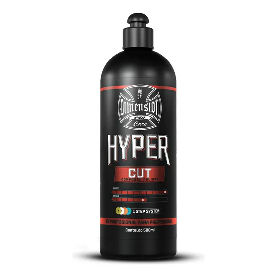 Composto Polidor De Corte Hyper Cut 500ml Dimension Foto 1