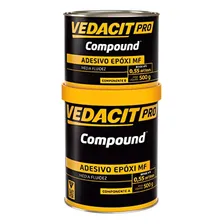 Compound Adesivo Epóxi De Média Fluidez 1kg - Vedacit Foto mini 1